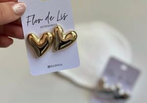 Caravanas Corazón chunky